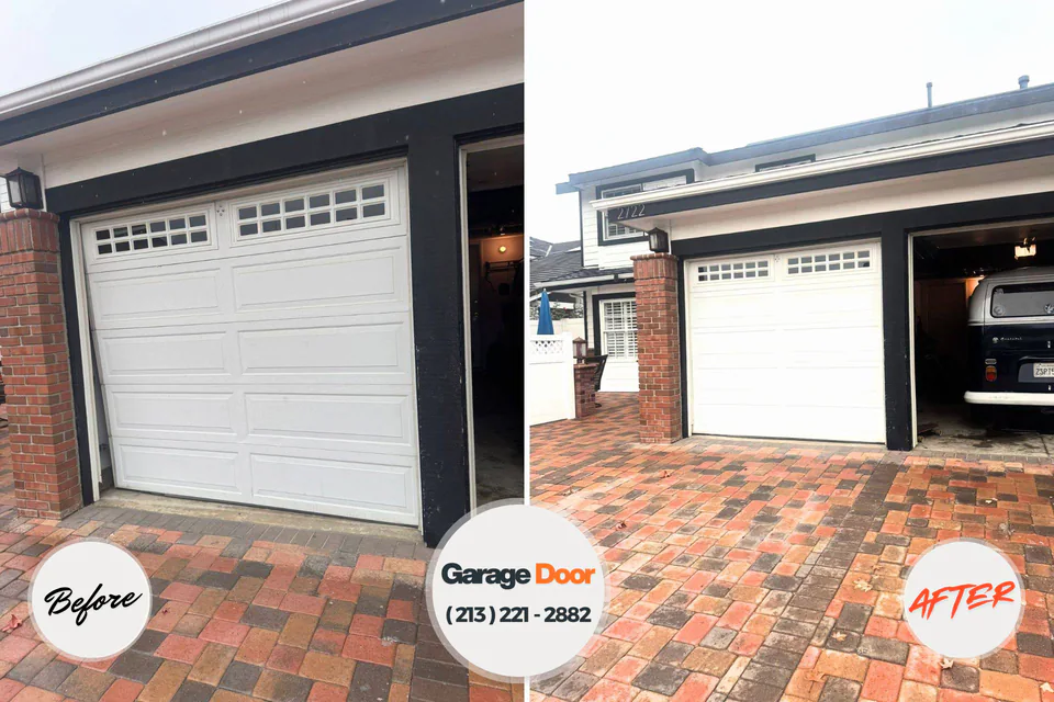 Before and after: garage door repair near me Rosebud